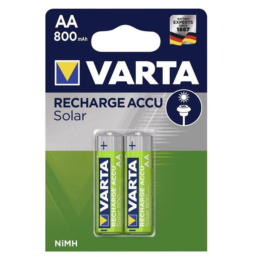 Varta 56736 Solar 800mAh AA Şarj Edilebilir Kalem Pil 2'li Paket