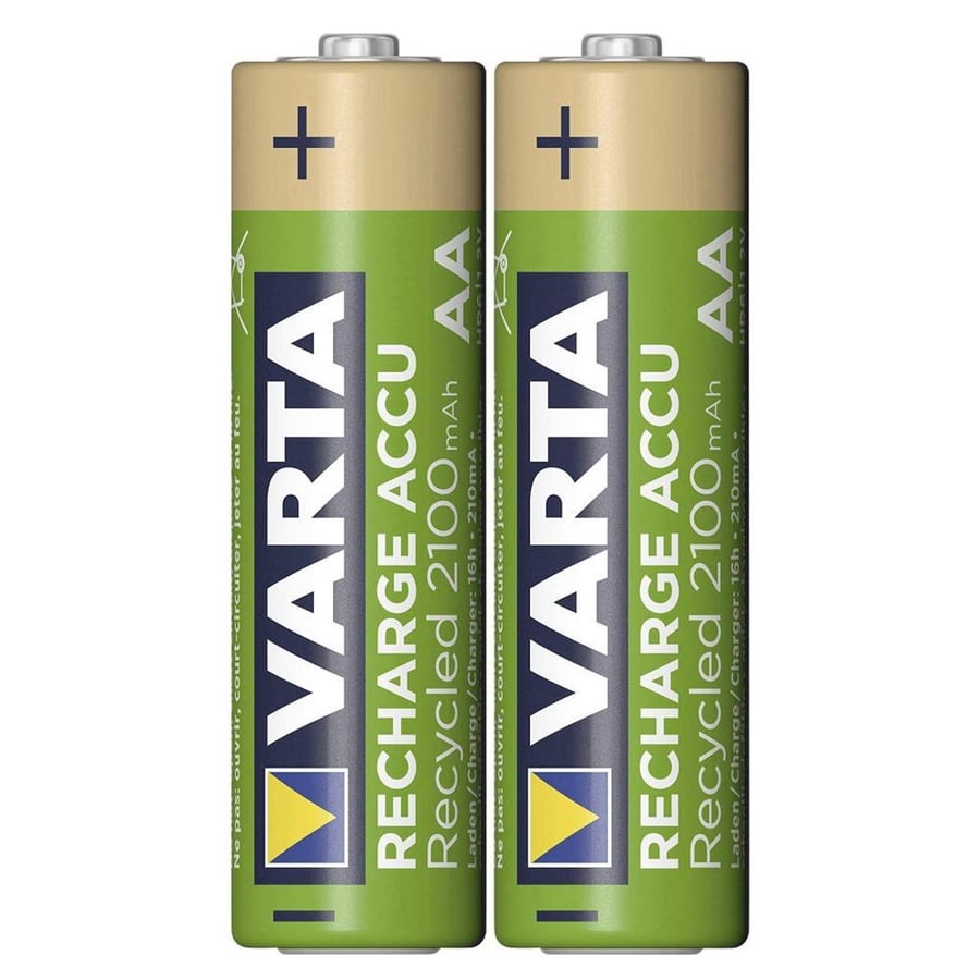 Varta 56816 Recycled 2100mAh AA Şarj Edilebilir Kalem Pil 2'li Paket