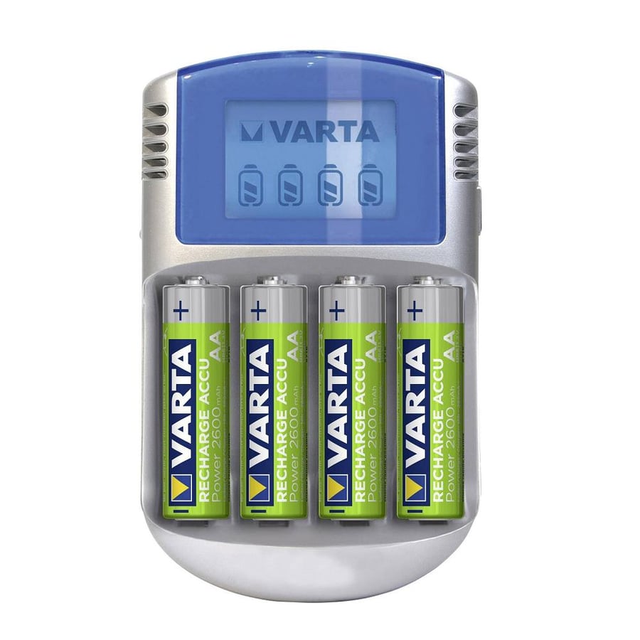Varta 57070 Lcd Pil Şarj Aleti - 4xAA 2600 +12V USB