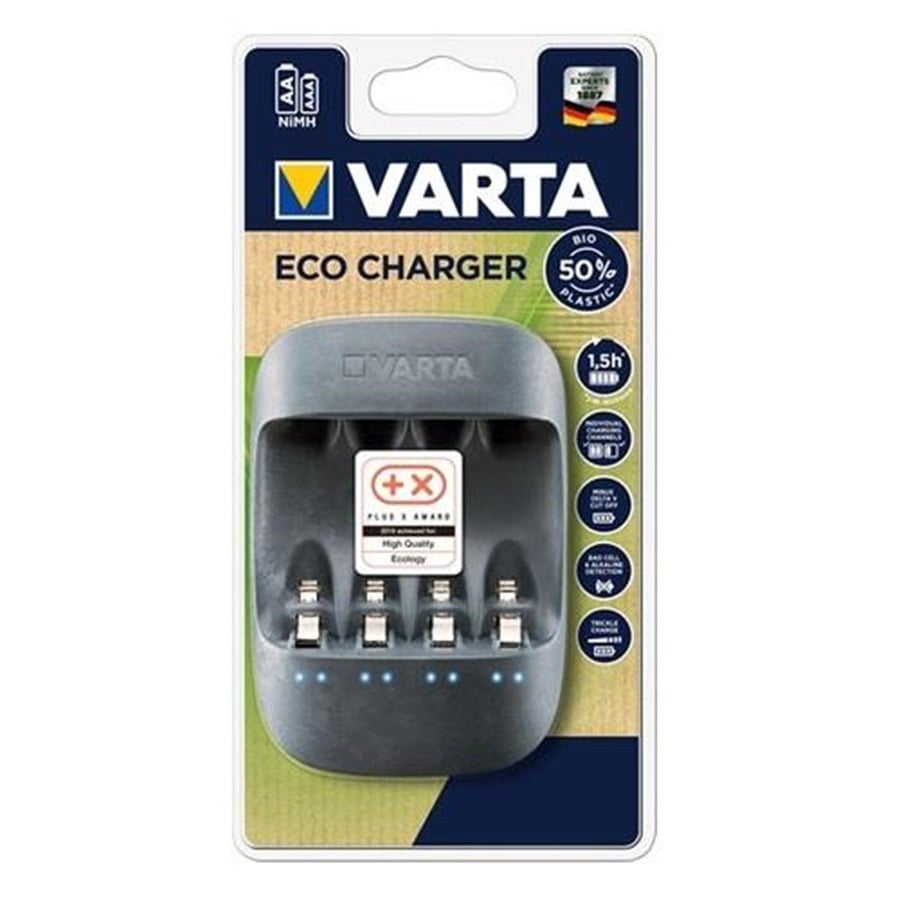 Varta 57680 Eco Pil Şarj Aleti - Pilsiz