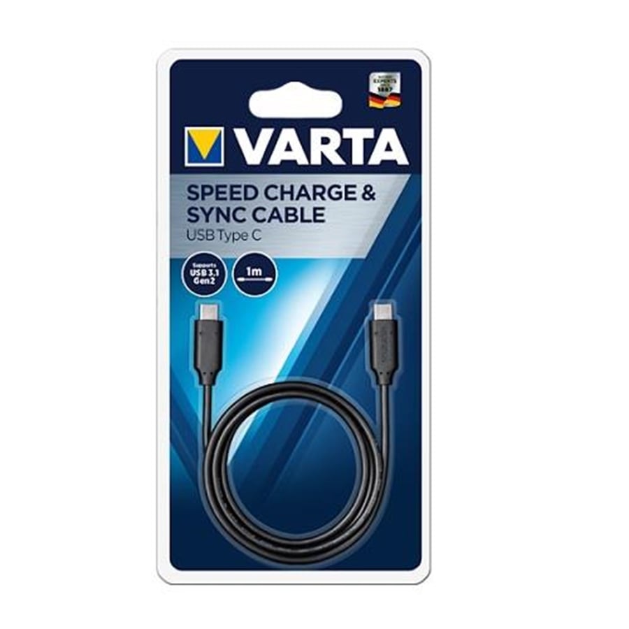 Varta 57947 Usb 3.1-Type C Hızlı Şarj Kablosu