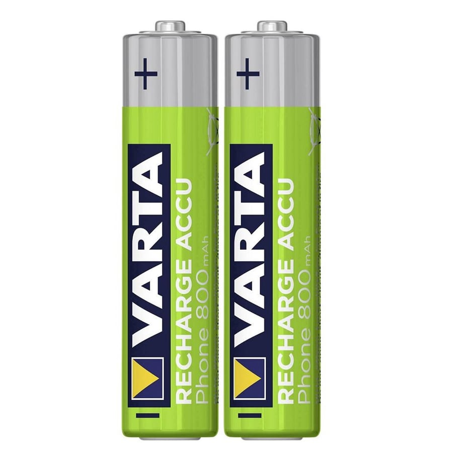 Varta 58398 Phone 800mAh AAA Şarj Edilebilir İnce Kalem Pil 2'li Paket