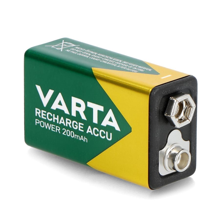 Varta 9V 200mAh Ni-MH Tekli Paket Pil – Accu (56722)