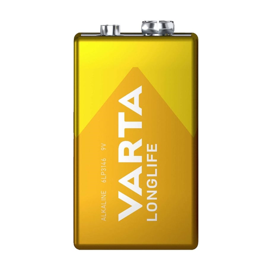 Varta 9V Alkalin Tekli Paket Pil – Longlife (4122)