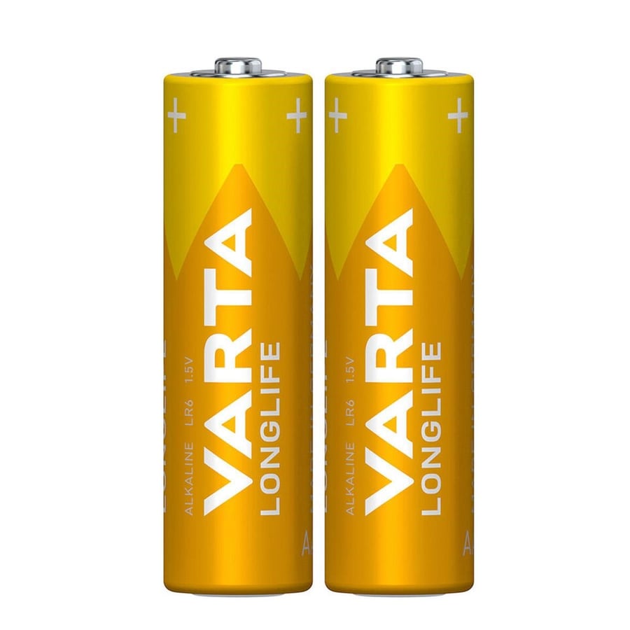 Varta AA 1.5V Alkalin 2’li Paket Pil – Longlife (4106)
