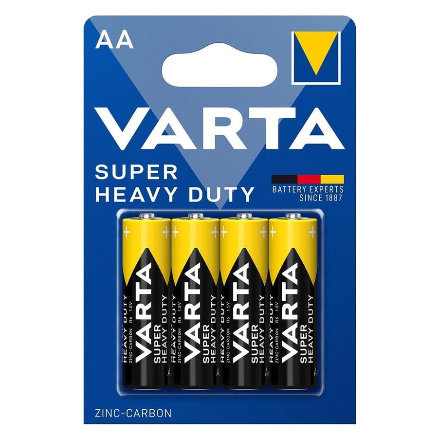 Varta AA 1.5V Manganez 4’lü Paket Pil – Superlife