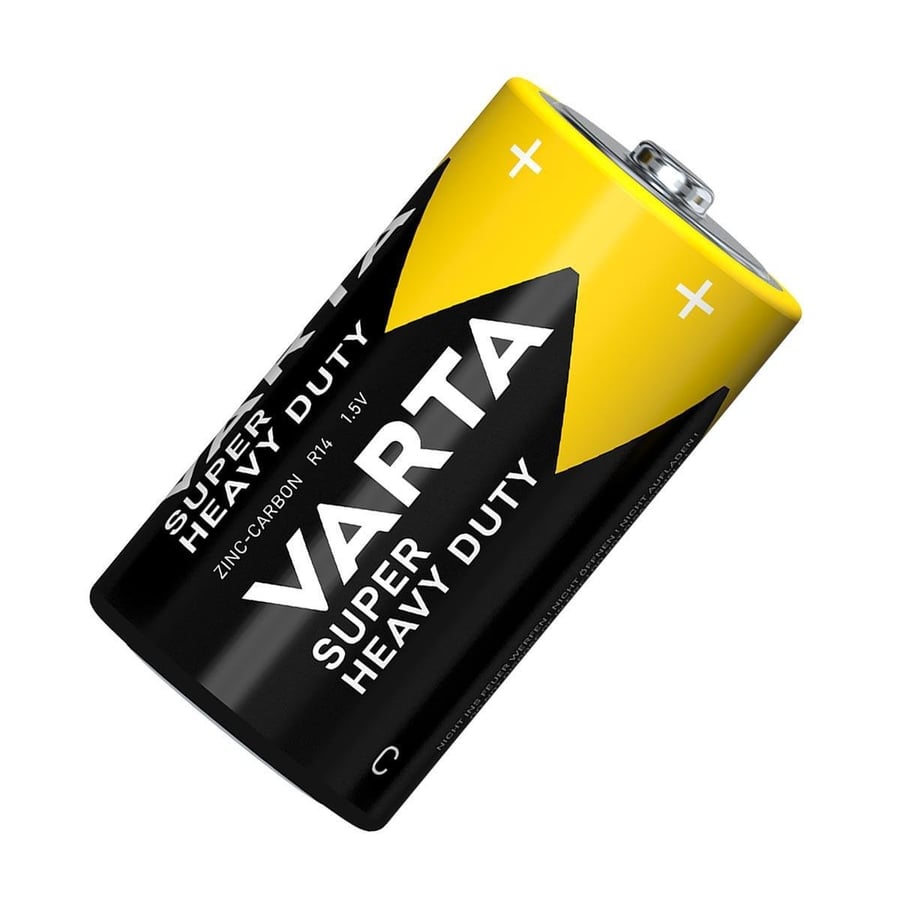 Varta C - Orta Boy 1.5V Manganez 2’li Paket Pil –  Superlife