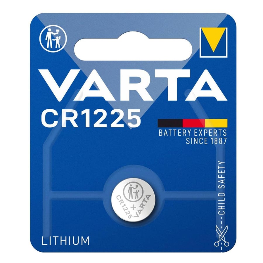 Varta CR1225 3V Lithium Tekli Paket Pil