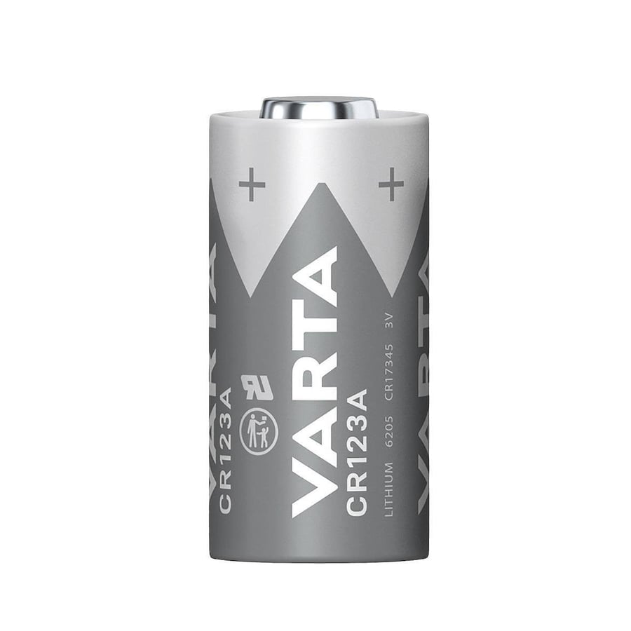 Varta CR123A 3V Lithium Tekli Paket Pil