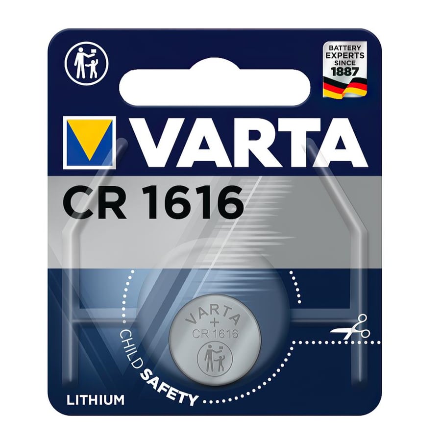 Varta CR1616 3V Lithium Tekli Paket Pil