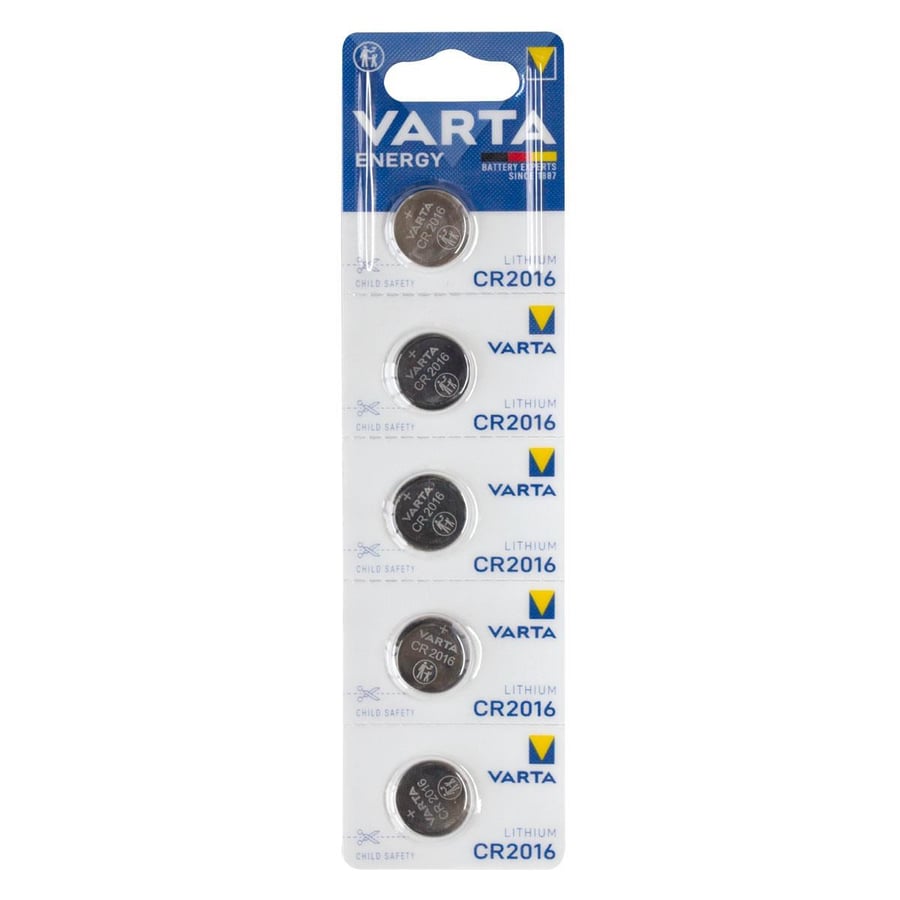 Varta CR2016 3V Lithium 5’li Paket Pil