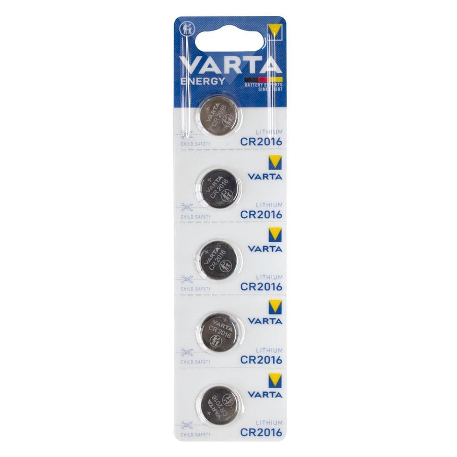Varta CR2016 3V Lithium 5’li Paket Pil