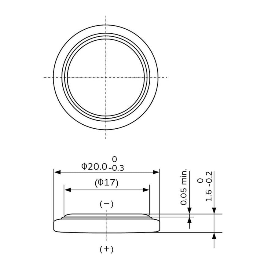 Varta CR2016 3V Lithium Tekli Paket Pil