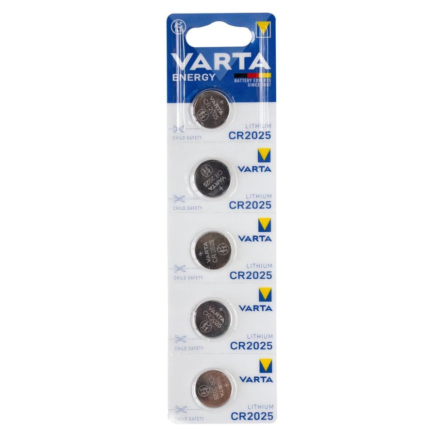 Varta CR2025 3V Lithium 5’li Paket Pil