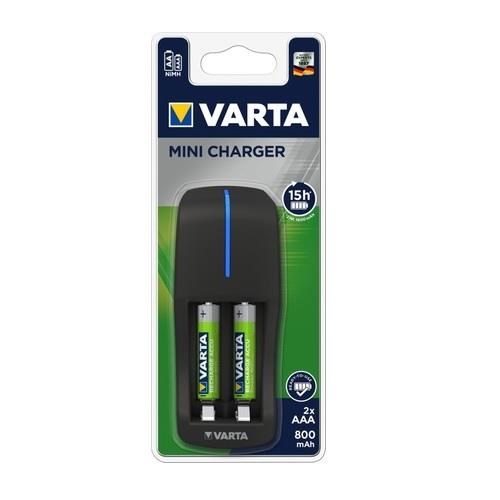 Varta Ni-MH Mini Şarj Cihazı – 2×AAA 800mAh (57646)