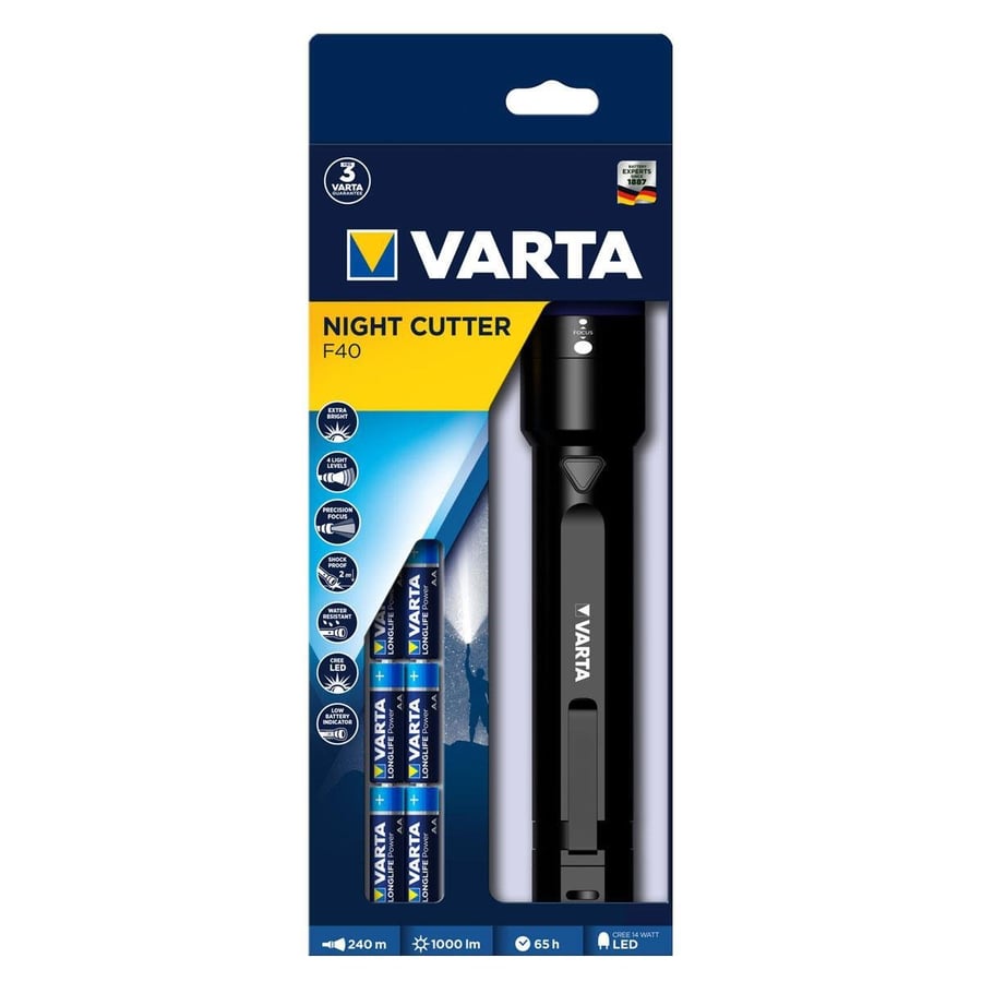 Varta Night Cutter F40 LED El Feneri – 18902