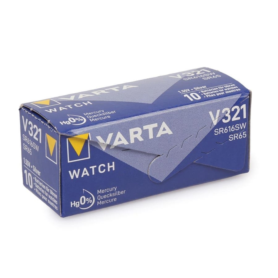 Varta SR616SW 1.5V Gümüş Oksit Tekli Paket Pil – (321)