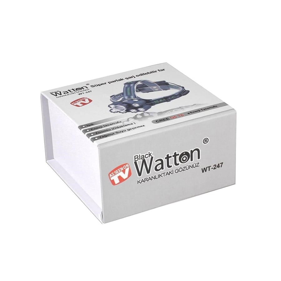 Watton WT-247 Şarj Edilebilir Kafa Feneri