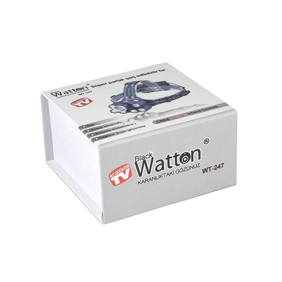 Watton WT-247 Şarj Edilebilir Kafa Feneri