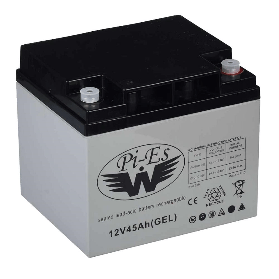 Wpies 12V 45Ah Bakımsız Jel Akü