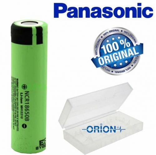 Xtar ANT-MC1 Plus Şarj Aleti, Panasonic NCR18650B Li-ion Pil, ORION 18650 Pil taşıma kutusu / 3'Lü SET