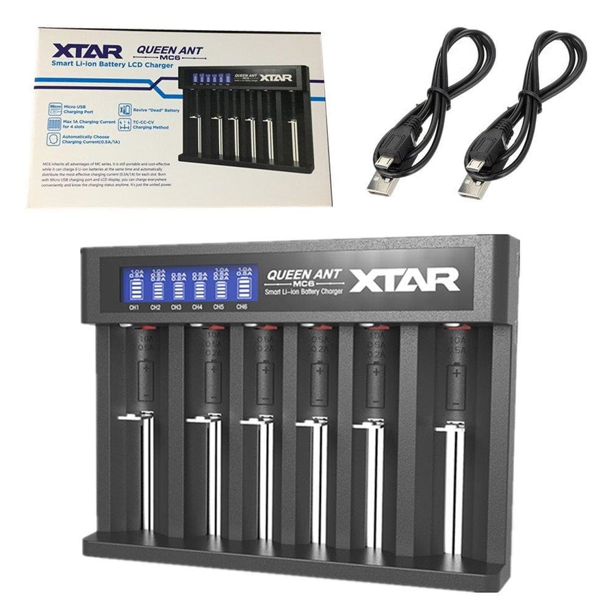 Xtar Queen Ant MC6 Li-ion Pil Şarj Cihazı