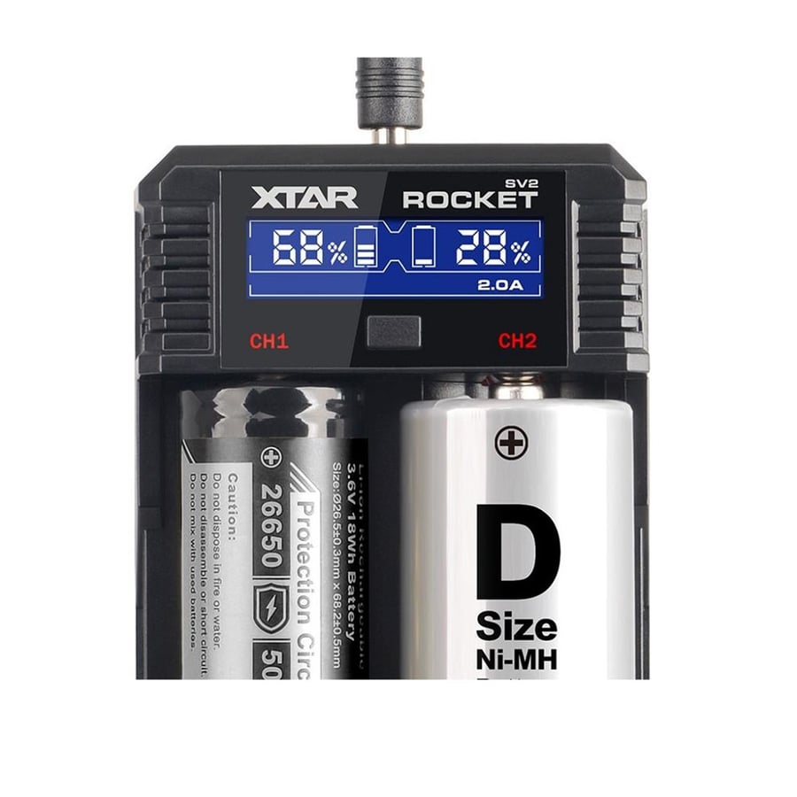 Xtar Rocket SV2 Li-ion Pil Şarj Cihazı