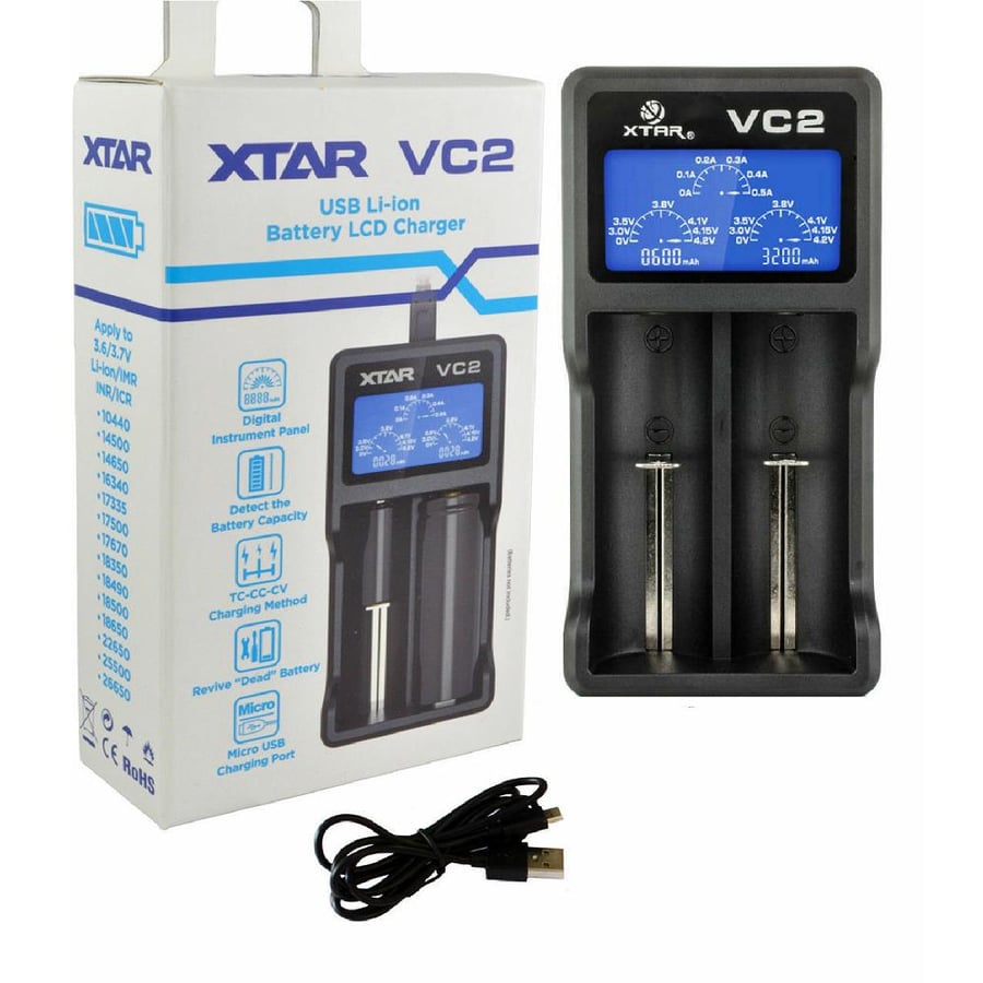 Xtar VC2 Li-ion Pil Şarj Cihazı
