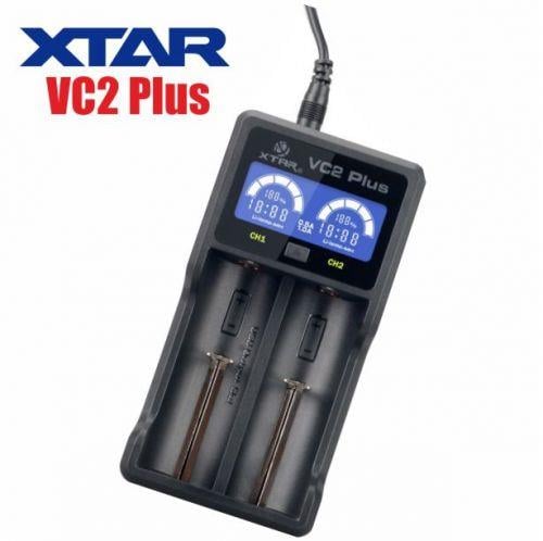 Xtar VC2 Plus Master Şarj Aleti,Sony VTC6 Li-ion Pil,ORION 18650 Pil taşıma kutusu / 3'Lü SET