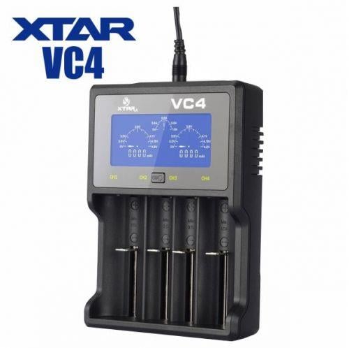 Xtar VC4 Şarj Aleti, Sony VTC6 Li-ion Pil, ORION 18650 Pil taşıma kutusu / 7'Li SET