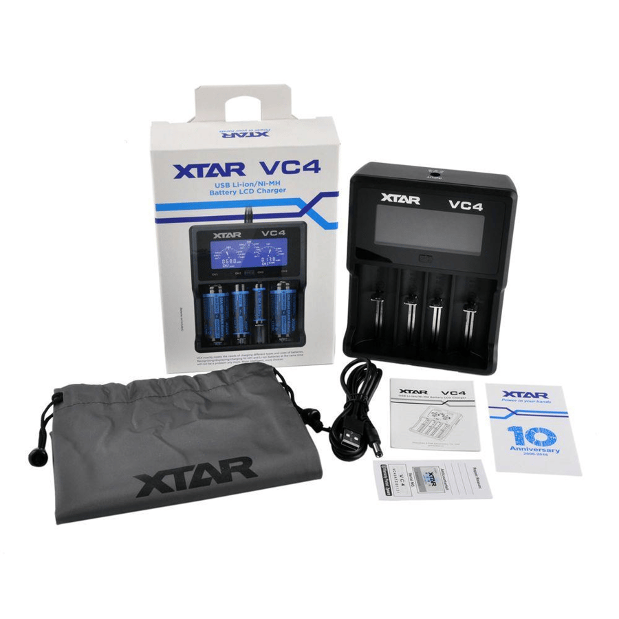 Xtar VC4 Universal Pil Şarj Cihazı