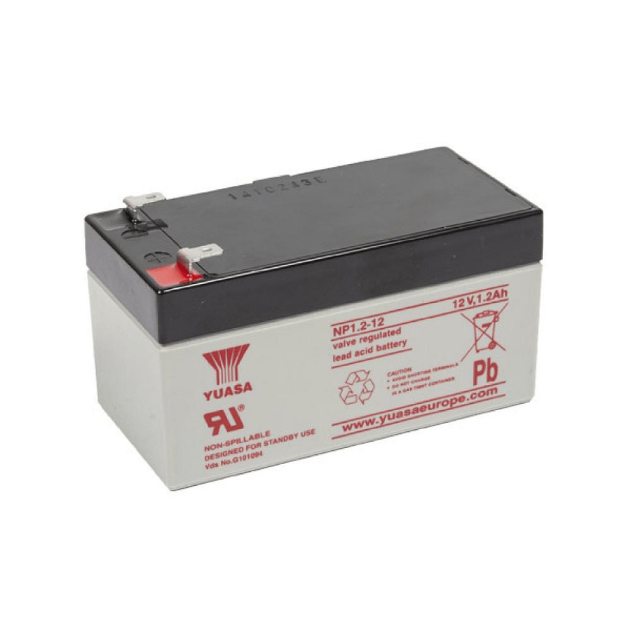 Yuasa NP1.2-12 12V 1.2Ah Bakımsız Kuru Akü 