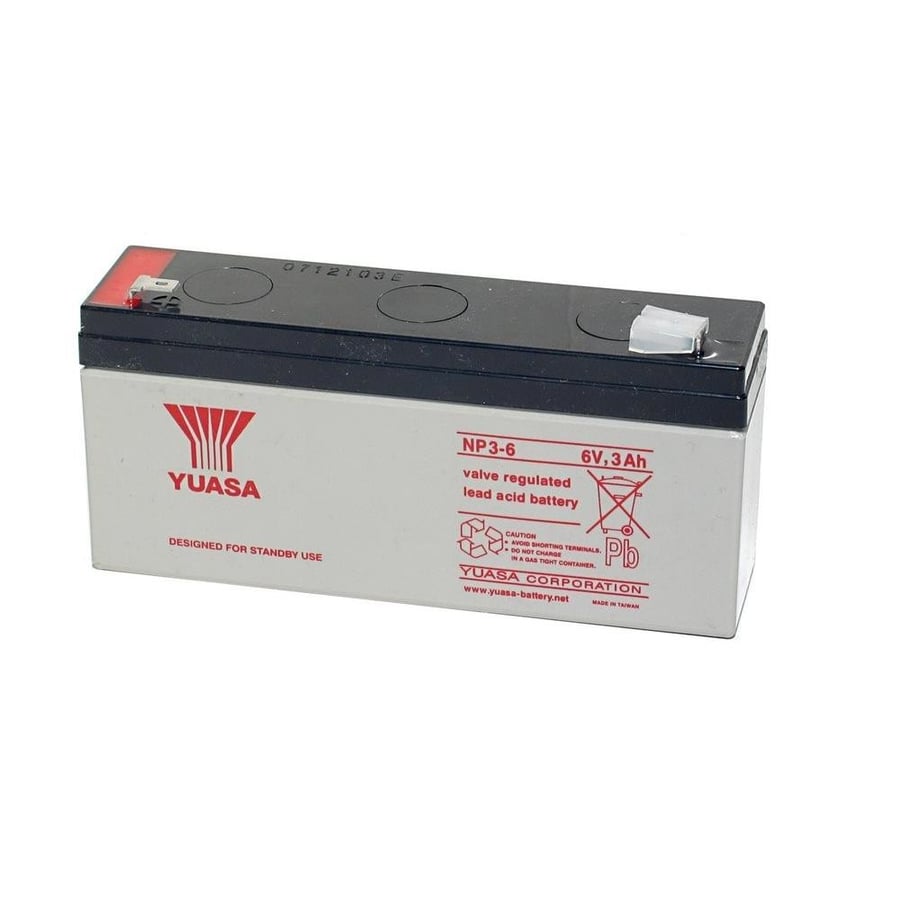 Yuasa NP3-6 6V 3Ah Bakımsız Kuru Akü 