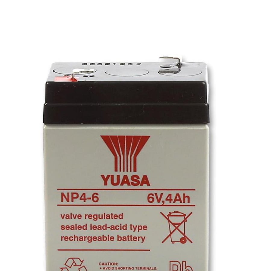 Yuasa NP4-6 6V 4Ah Bakımsız Kuru Akü 