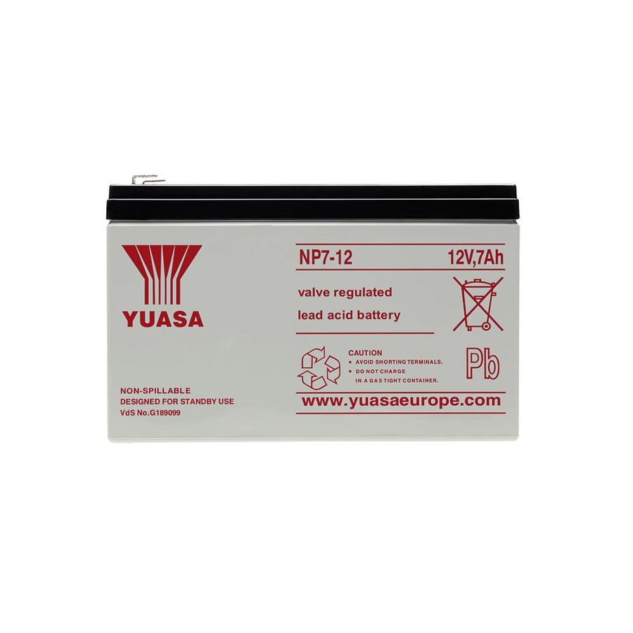 Yuasa NP7-12 12V 7Ah Bakımsız Kuru Akü 