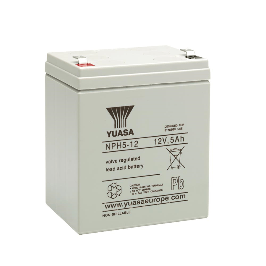 Yuasa NPH5-12 12V 5Ah Bakımsız Kuru Akü 