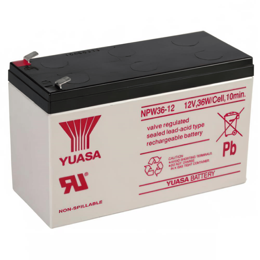 Yuasa NPW36-12 12V 36Ah Bakımsız Kuru Akü 