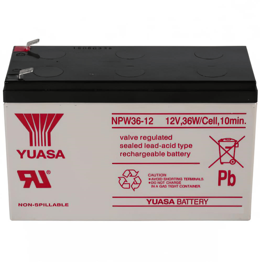 Yuasa NPW36-12 12V 36Ah Bakımsız Kuru Akü 