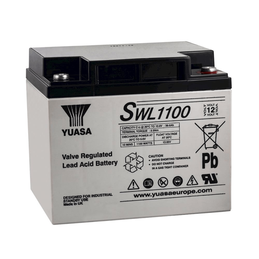 Yuasa SWL1100 12V 40Ah Bakımsız Kuru Akü 