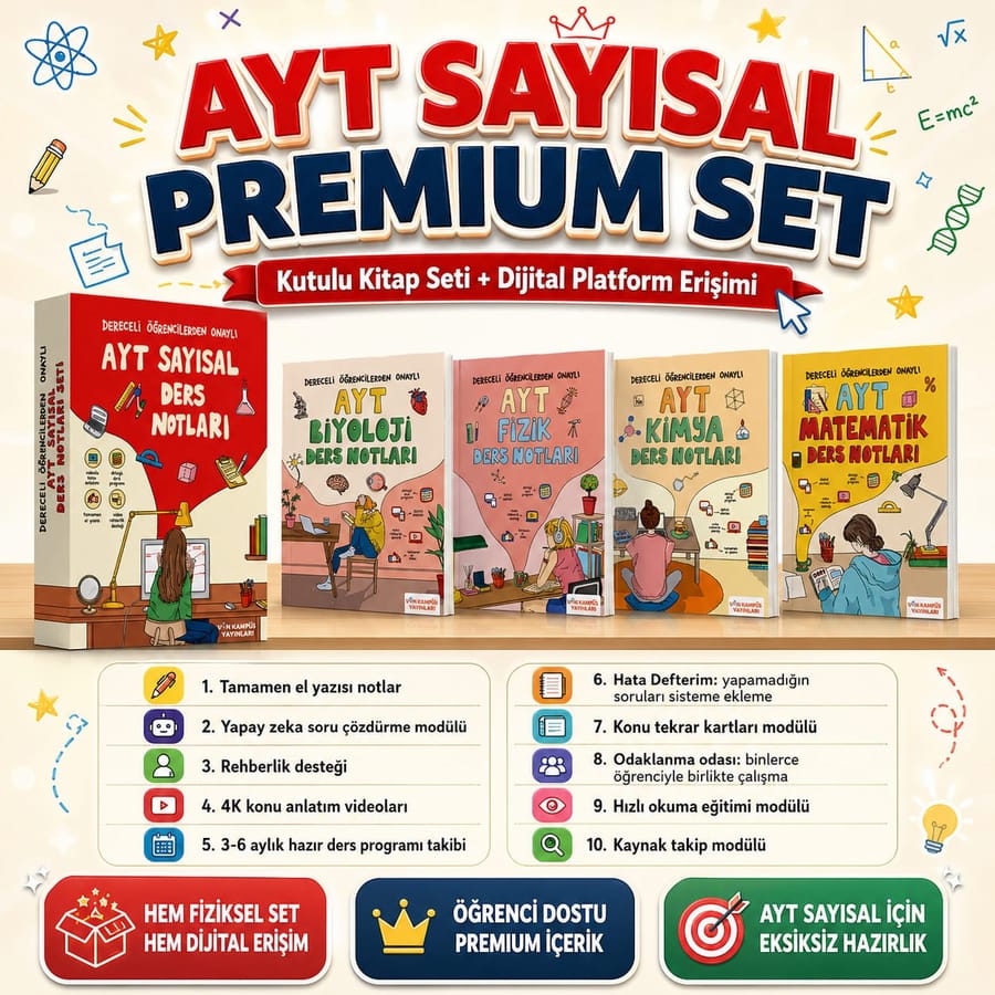 AYT Sayısal · Basılı Set