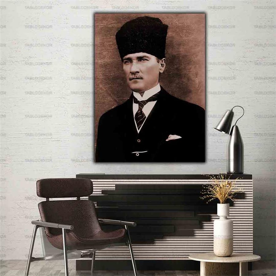 ATATÜRK KANVAS TABLO ürününe, KANVAS TABLOLAR kategorisinden hemen satın alabilirsiniz.