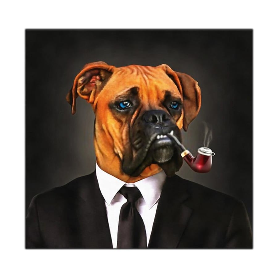 KÖPEK ADAM KANVAS TABLO ürününe, KANVAS TABLO kategorisinden hemen satın alabilirsiniz.