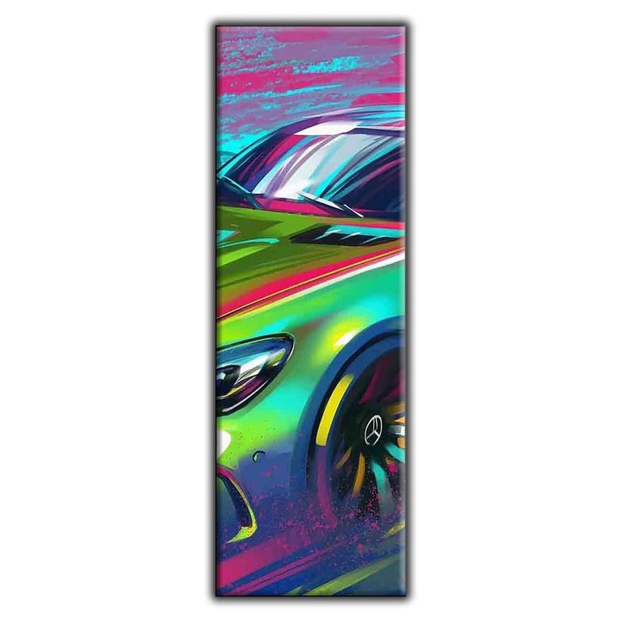 NEON SPOR ARABA DİKEY KANVAS TABLO ürününe, KANVAS TABLOLAR kategorisinden hemen satın alabilirsiniz.
