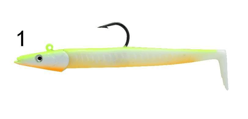 Silikon Yemler Captain 3071 Ultimate Sardine 12cm Levrek Silikonu 2'li Suni Yem