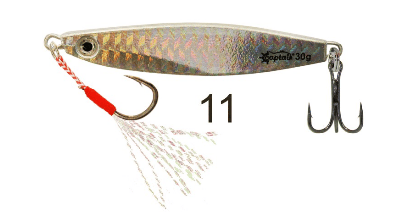 Jig Yemler Captain 3654 Nautech UV 30gr Light Jig Suni Yem