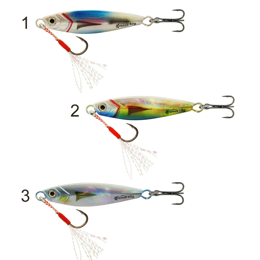 Jig Yemler Captain 3656 Crane Slimmer UV 30gr Light Jig Suni Yem