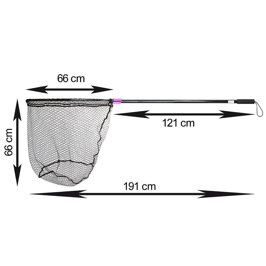 Kepçe ve Livarlar Captain 6783 Kepçe Tek Parça 190cm Alüminyum Saplı 70x60cm Rubber Tor