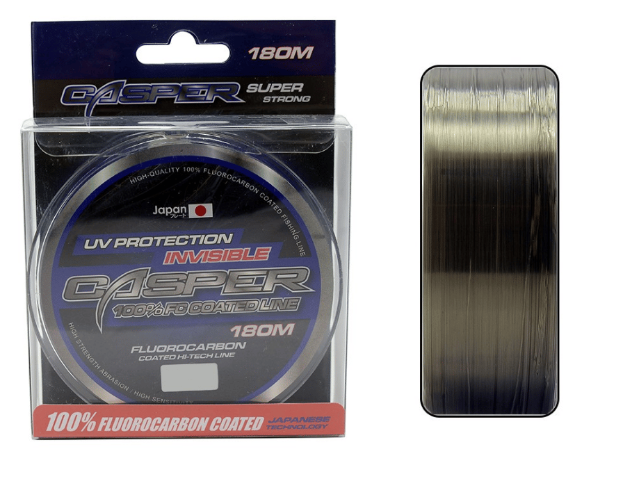 Fluorocarbon (Leader) Misinalar Captain Casper İnvisible %100 FC COATED Misina 180mt - 0.20MM
