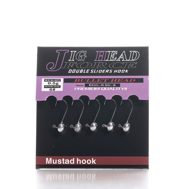 Caretta Force Jig Head Egg No 6 - 0.5 GR