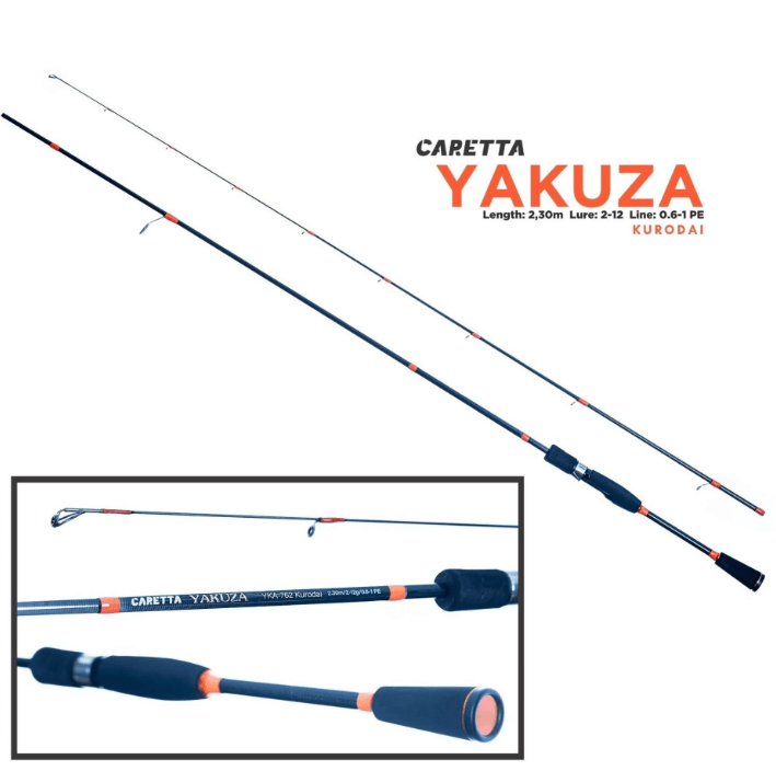 Lrf Kamışları Caretta Yakuza Kurodai 3-18g 2.30m 0.6-1 Pe